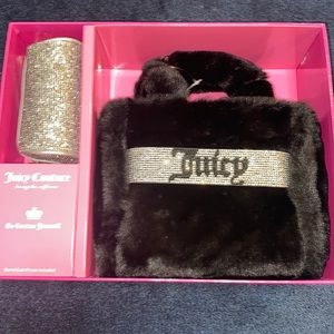 Juicy Couture Soft Bag with Barrel Coin Purse